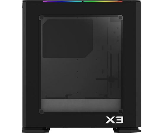 Zalman Chasis X3 black (Tempered glass,4 X RGB LED FANS,2 x RGB LED bars on top)