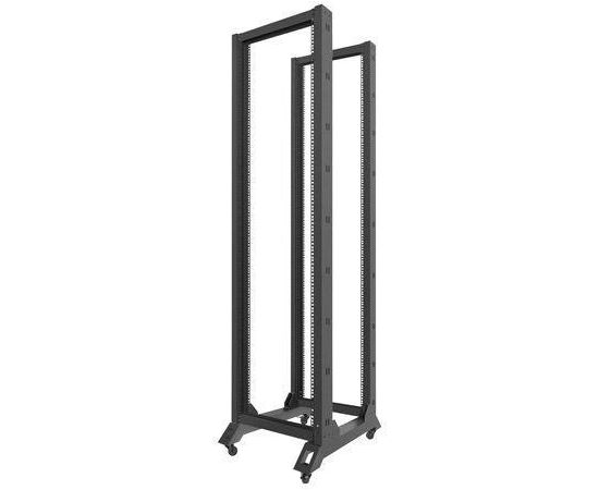 Lanberg open rack 19'' 42U/600x800mm black