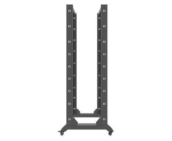 Lanberg open rack 19'' 42U/600x800mm black