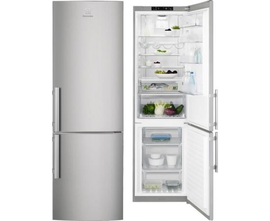Electrolux ledusskapis (sald.apakšā) 201 cm - EN3885MOX