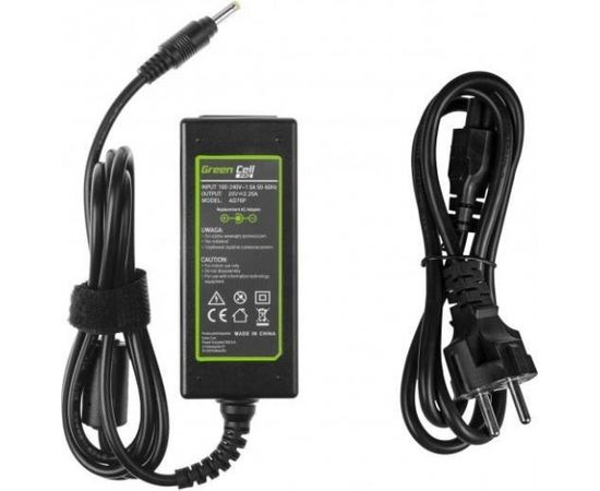 Charger / AC Adapter Green Cell PRO 20V 2.25A 45W for Lenovo IdeaPad 100 100-15I