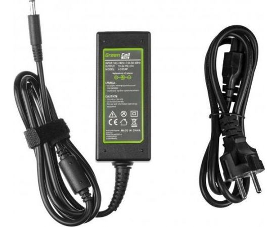 Charger / AC Adapter Green Cell PRO 19.5V 2.31A 45W for Dell XPS 13 9343 9350 93