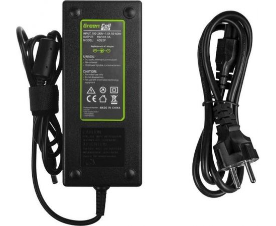 Power Supply Charger Green Cell PRO 19V 6.3A 120W for Asus G56 G60 K73 K73S K73S