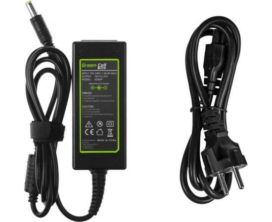 Charger / AC Adapter Green Cell PRO for Acer 19V | 2.37A | 45W | 5.5-1.7mm