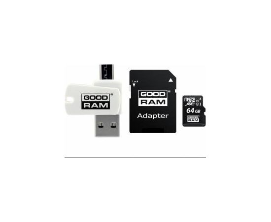 Goodram MicroSD 64GB All in one class 10 UHS I + Card reader