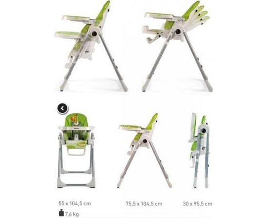 Pegperego Highchair Follow me PP Zero 3 Paloma