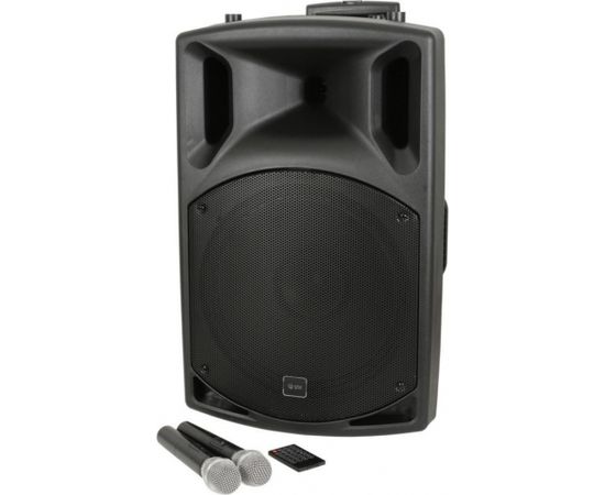 QTX QX15PA Plus Portatīvā Aktīvā akustiskā sistēma ar iebūvētu akumulatoru Bezvadu skaļruņi