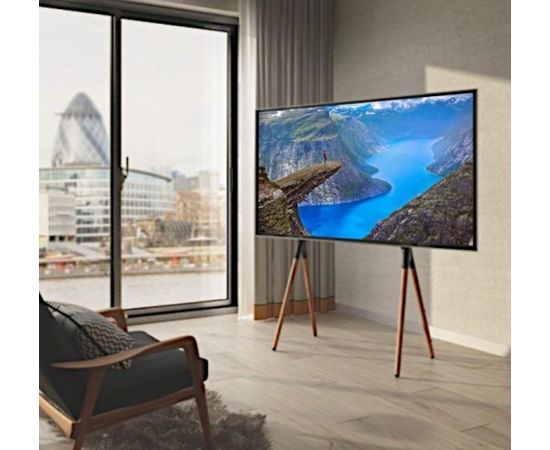Techly Floor stand for TV LCD/LED/Plasma 49''-70'' 40kg VESA black/brown