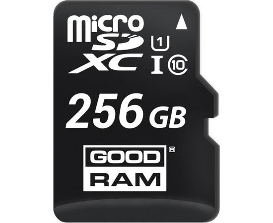 GOODRAM memory card Micro SDXC 256GB Class 10 UHS-I + Adapter