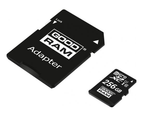 GOODRAM memory card Micro SDXC 256GB Class 10 UHS-I + Adapter