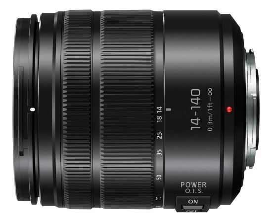 Panasonic Lumix G Vario 14-140mm f/3.5-5.6 II ASPH. POWER O.I.S. lens, black