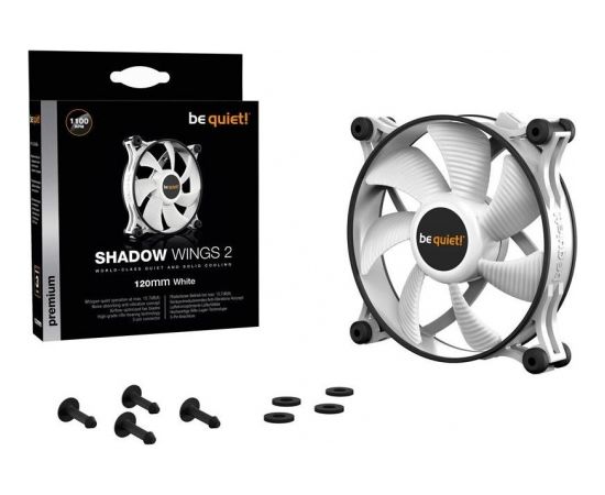 be quiet! Shadow Wings 2 120mm White fan