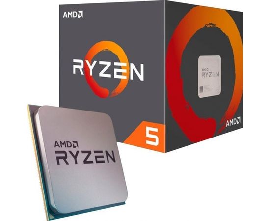 AMD CPU Desktop Ryzen 5 6C/12T 1600 (3.4/3.6GHz Boost,19MB,65W,AM4) box, with Wraith Stealth cooler