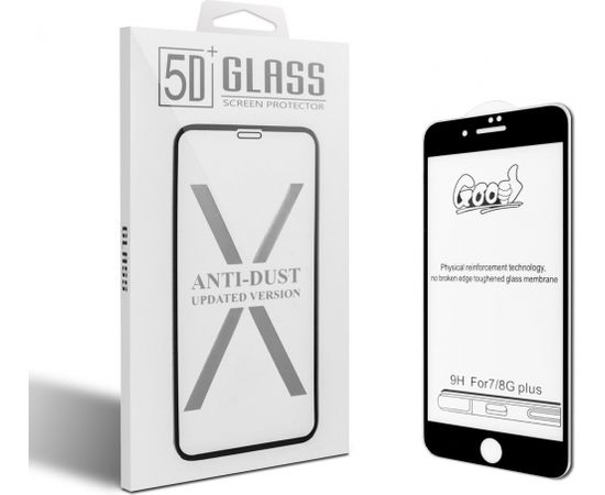 Mocco PRO+ Full Glue 5D Tempered Glass Aizsargstikls Pilnam Ekrānam Nokia 3.2 Melns