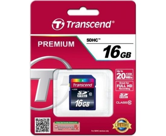 Transcend SDHC 16GB Class 10