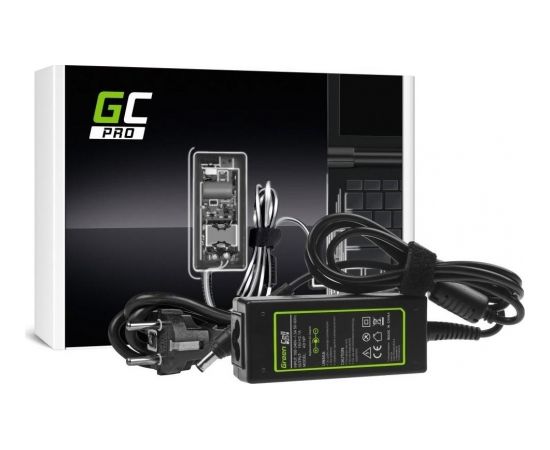 Charger / AC Adapter Green Cell for Samsung 19V | 2.1A | 40W | 5.5-3.0mm Lādētāji portatīvajiem datoriem