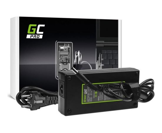 Charger / AC Adapter Green Cell PRO 19V 7.9A 150W for HP EliteBook 8530p 8530w 8 Зарядки для ноутбуков