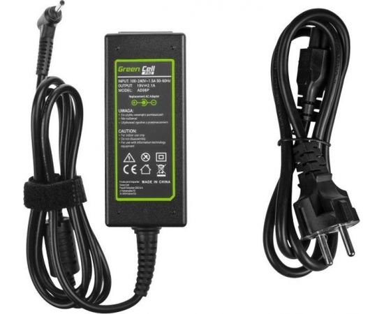 Power Supply Charger Green Cell PRO 19V 2.1A 40W for Asus Eee PC 1001PX 1001PXD