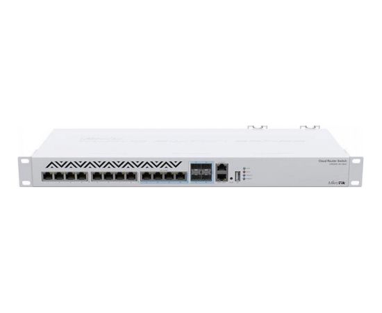 Switch|MIKROTIK|Type L3|Rack 1U|8x10Base-T / 100Base-TX|4xSFP|1xRJ45|CRS312-4C+8XG-RM