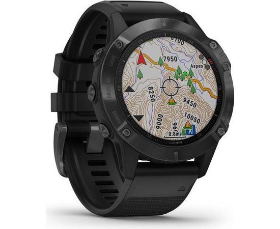 Garmin Fenix 6 PRO, slate grey/черный