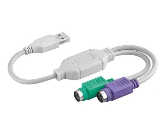 Akyga Adapter USB-F / 2x PS/2-M AK-AD-15