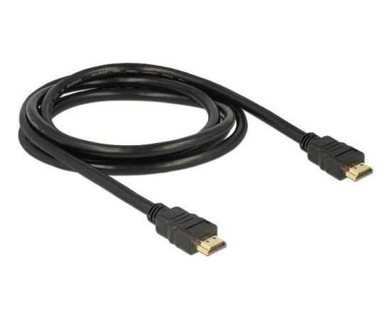 Delock Cable High Speed HDMI with Ethernet -HDMI A male > HDMI A male 4K 1.8 m