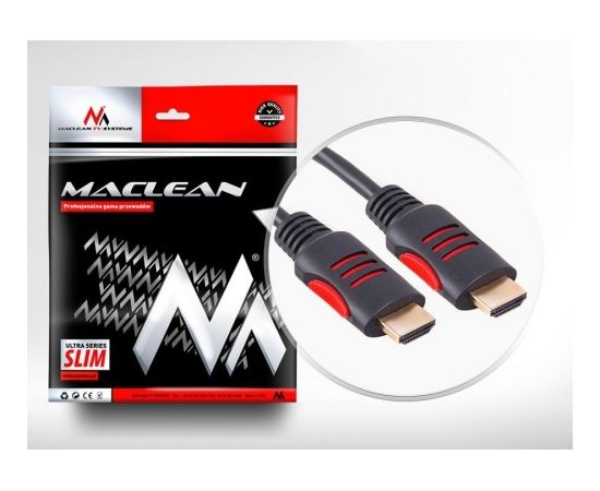 Maclean MCTV-813 HDMI-HDMI cable v1.4 30AWG 3m with ferrite filters