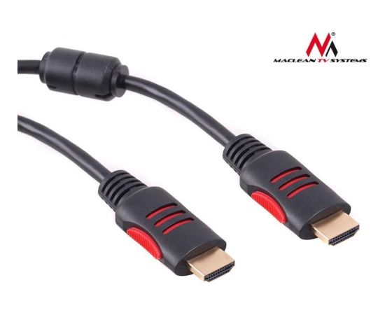 Maclean MCTV-813 HDMI-HDMI cable v1.4 30AWG 3m with ferrite filters