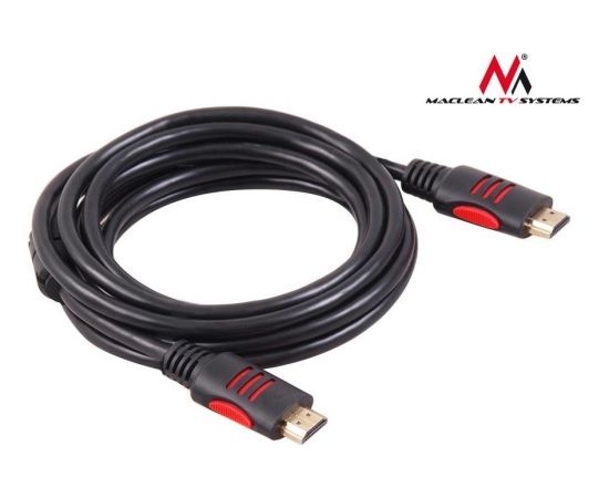 Maclean MCTV-813 HDMI-HDMI cable v1.4 30AWG 3m with ferrite filters