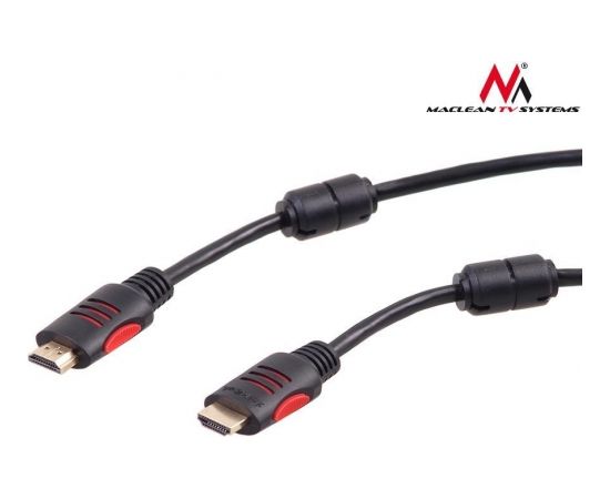 Maclean MCTV-813 HDMI-HDMI cable v1.4 30AWG 3m with ferrite filters