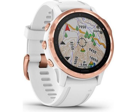 Garmin Fenix 6S PRO, rose gold/белый