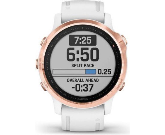 Garmin Fenix 6S PRO, rose gold/белый