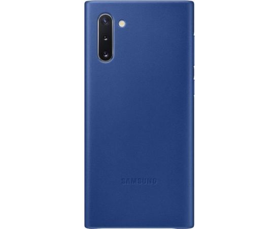 Samsung Galaxy Note 10 Leather Cover  Blue