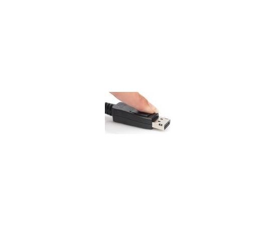 Assmann Cable DisplayPort 8K 30Hz UHD Typ DP/DP M/M with interlock black 1m