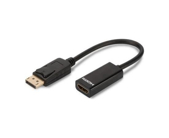 ASSMANN Displayport 1.1a Adapter Cable DP M (plug)/HDMI A F (jack) 0,15m black