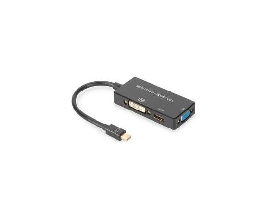 ASSMANN Mini DisplayPort 1in3 HDMI, DVI and VGA converter cable