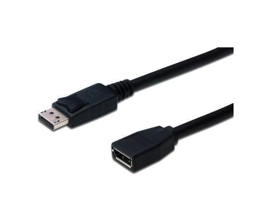 ASSMANN DisplayPort 1.2 Extension cable DP M (plug)/DP F (jack) 2m black