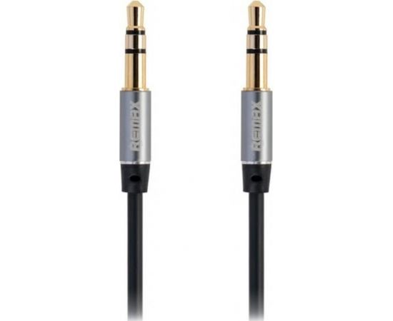 Remax L100 AUX 3.5mm папа на 3.5mm папа Аудио кабель 1.2m Черный