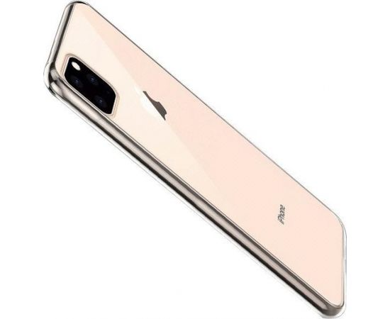 Mocco Ultra Back Case 0.3 mm Aizmugurējais Silikona Apvalks Apple iPhone 11 Pro Caurspīdīgs