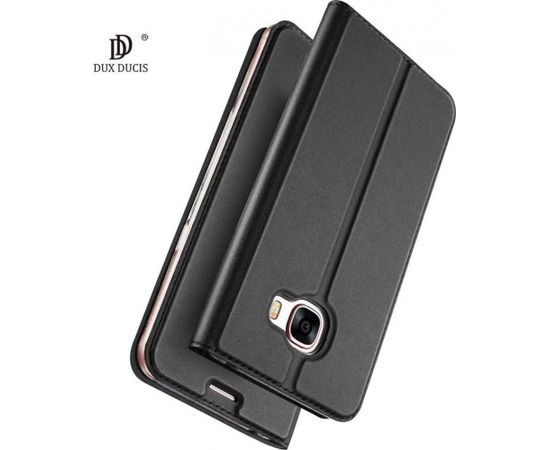 Dux Ducis Premium Magnet Case Grāmatveida Maks Telefonam Samsung N970 Galaxy Note 10 Pelēks