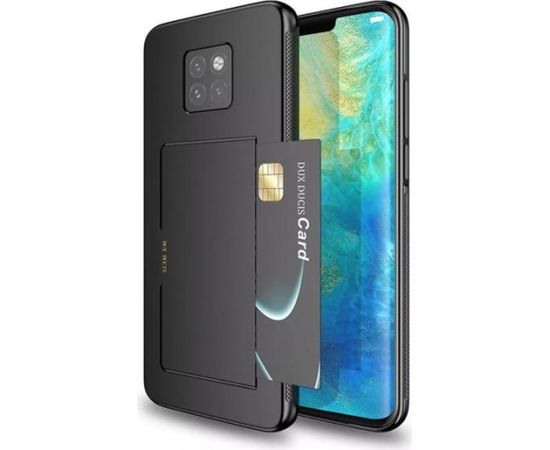 Dux Ducis Pocard Series Premium Izturīgs Silikona Aizsargapvalks Priekš Samsung N970 Galaxy Note 10 Melns