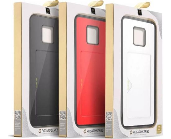 Dux Ducis Pocard Series Premium Izturīgs Silikona Aizsargapvalks Priekš Samsung N970 Galaxy Note 10 Melns