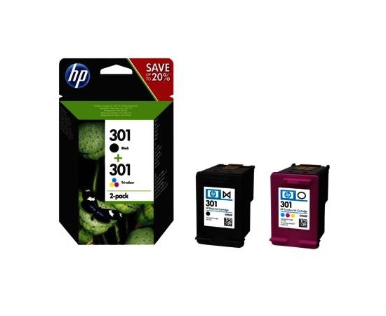 Hewlett-packard INK CARTRIDGE BLACK+COLOR/NO.301 N9J72AE HP