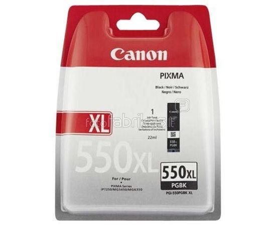 INK CARTRIDGE BLACK PGI-550XL/PGBK 6431B001 CANON