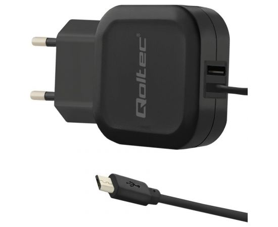 Qoltec AC adapter | 17W | 5V | 3.4A | USB+Micro USB