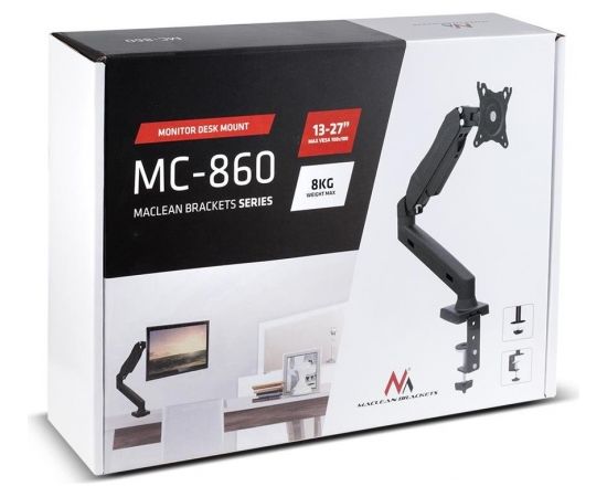 Maclean MC-860 monitor holder 13 ''-27'' 8 kg