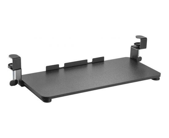 Maclean MC-839 Keyboard Mouse Holder Sliding Under Desk Extra Sturdy