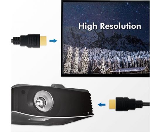 LOGILINK - Ultra High Speed HDMI, black, 5m