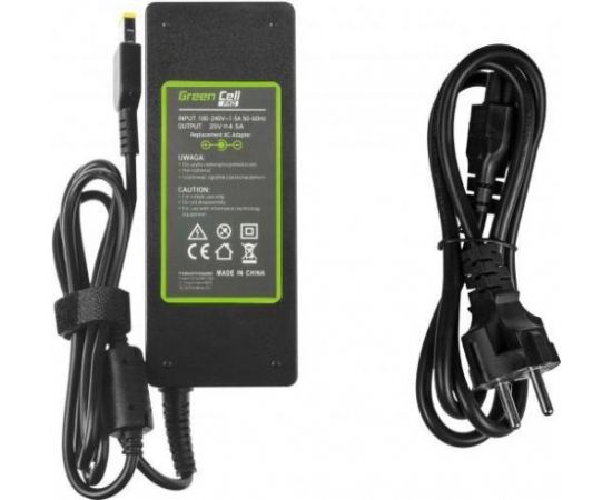 Charger / AC Adapter Green Cell PRO 20V 4.5A 90W for Lenovo G500s G505s G510 G51