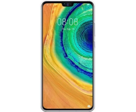 Mocco Ultra Back Case 0.3 mm Aizmugurējais Silikona Apvalks Huawei Mate 30 Caurspīdīgs